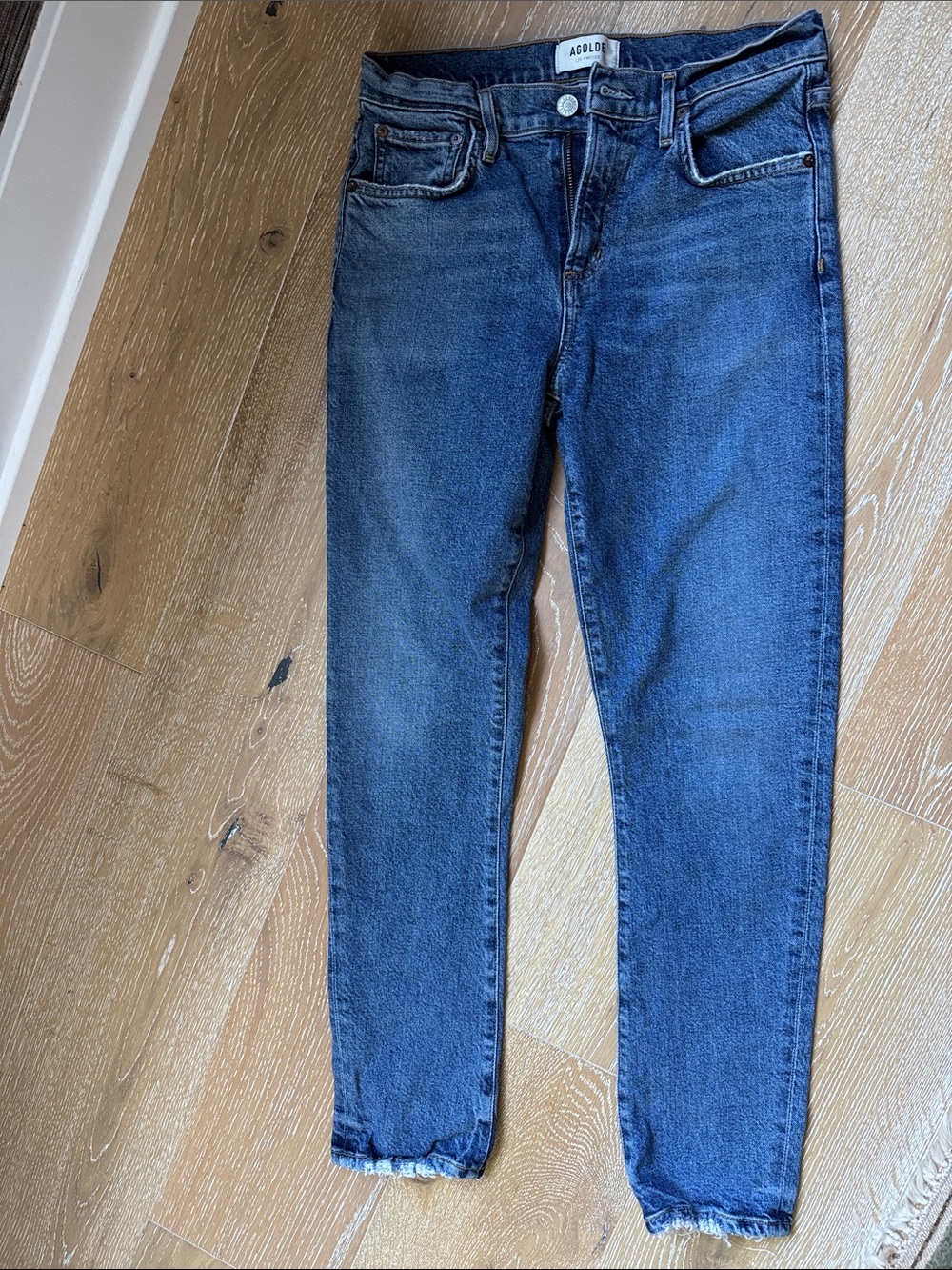 Agolde High-Rise Skinny Jeans